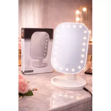 Зеркало для макияжа с LED подсветкой Cosmetie Mirror HH071 20LED