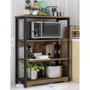 Полка-стеллаж XLB-L121G/ Шкаф-органайзер для кухни 30х60х100см