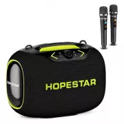 Беспроводная Bluetooth колонка HOPESTAR PARTYBOX, 120 ВТ с двумя микрофонами