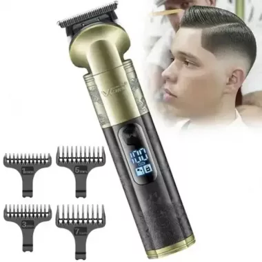 Триммер аккумуляторный VGR V-296, 4 насадки, LED дисплей Триммер аккумуляторный VGR V-296, 4 насадки, LED дисплей