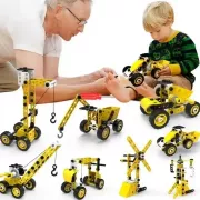 Детский конструктор инженерная машинка YK667 112 pcs