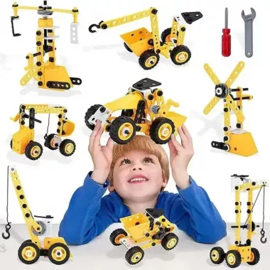 Детский конструктор инженерная машинка YK667 112 pcs Детский конструктор инженерная машинка YK667 112 pcs