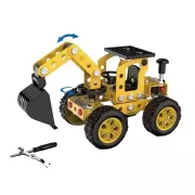 Детский конструктор инженерная машинка YK667 112 pcs