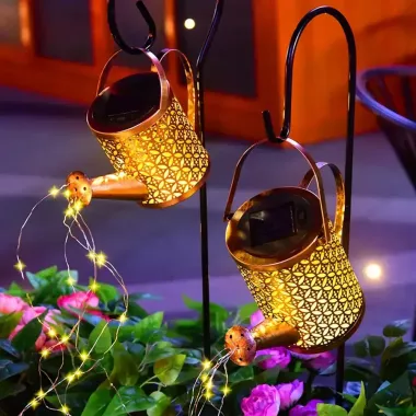 Садовий світильник на сонячній батареї Лійка 80см, Fairy lamp / Декоративний LED ліхтар для саду Садовий світильник на сонячній батареї Лійка 80см, Fairy lamp / Декоративний LED ліхтар для саду