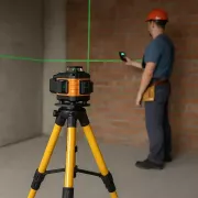 Телескопический штатив для лазерного уровня 40-100см, резьба 5/8