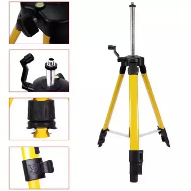 Телескопический штатив для лазерного уровня 40-100см, резьба 5/8/тренога для лазерного нивелира Телескопический штатив для лазерного уровня 40-100см, резьба 5/8/тренога для лазерного нивелира