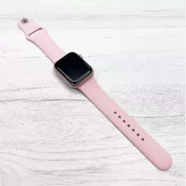 рожевий Смарт-годинник Smart Watch GS7 MINI 41 мм, Фітнес годинник з тонометром та пульсоксиметром