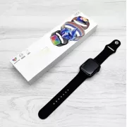 чорний Смарт-годинник Smart Watch GS7 MINI 41 мм, Фітнес годинник з тонометром та пульсоксиметром