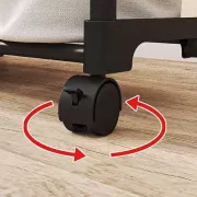 Стойка-вешалка на колесах для вещей и обуви (YH9918-1)