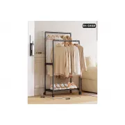 Стойка-вешалка на колесах для вещей и обуви (YH9918-1)