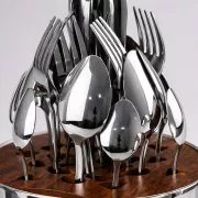 Столовые приборы из нержавеющей стали EGG 24 шт Silver