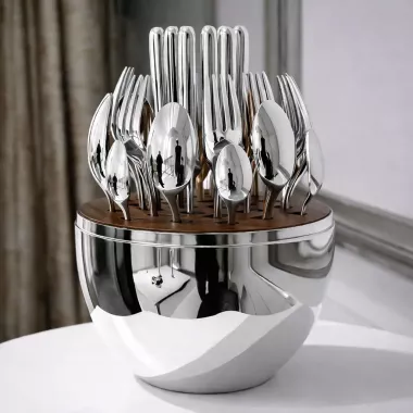 Столовые приборы из нержавеющей стали EGG 24 шт Silver