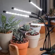 Светодиодная фитолампа Grow Light для выращивания растений, рассады Полный спектр 4 головы