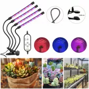 Светодиодная фитолампа Grow Light для выращивания растений, рассады Полный спектр 4 головы
