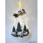 Новогодний фонарь-ночник LED / Рождественский светильник Новогодний ночник WDL-24080A YU227