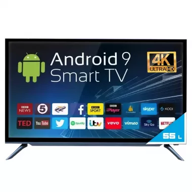 Телевизор Android TV 55 дюйма Android T2 FULL HD USB/HDMI wi-fi