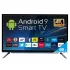 Телевизор Android TV 55 дюйма Android T2 FULL HD USB/HDMI wi-fi