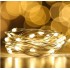 Новогодние гирлянды. Медная проволочная лампа 100LED 10м,  Теплый