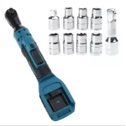 Угловой гайковерт, аккумуляторная трещотка АКБ 48V X-475 синий