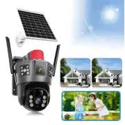 Камера на 3 линзы 4G / солнечная панель SD 35-4G