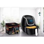 Воздушная фритюрница с кнопкоми Silver love MK-81-А 1500W, на 8 литров