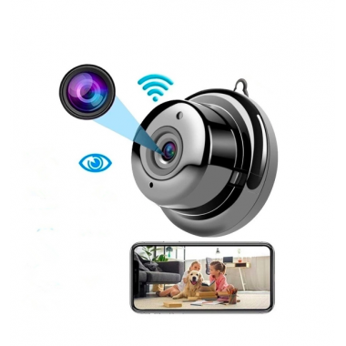 Мини-камера с ночным видением DG-MYQ, 720P / Переносная WiFi камера с микрофоном / Охранная камера для дома