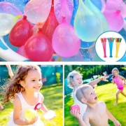 Водяные шарики бомбочки для водных сражений Happy Baby Balloons 111 шариков