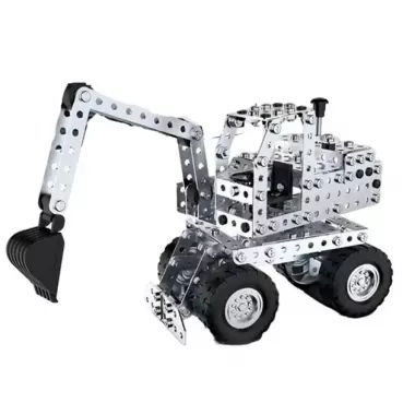 Детская металлическая машинка-конструктор Экскаватор YK613 Детская металлическая машинка-конструктор Экскаватор YK613