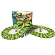 Гибкий автомобильный трек с динозаврами Dinosaur 192
