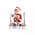 Інтерактивна іграшка Санта-Клаус із саксофоном та барабанами