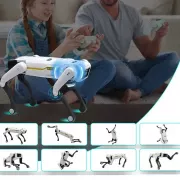 Інтерактивний робот-собака, пульта, на акумуляторі, Smart Dog / Собака робот на радіокеруванні