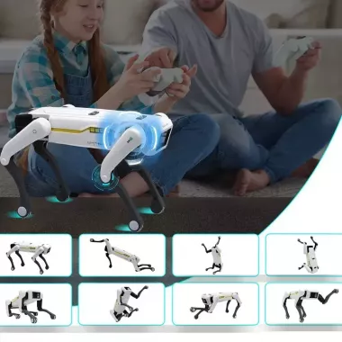 Интерактивный робот-собака, пульта, на аккумуляторе, Smart Dog / Собака робот на радиоуправлении Интерактивный робот-собака, пульта, на аккумуляторе, Smart Dog / Собака робот на радиоуправлении