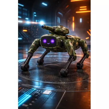 Інтерактивний робот-пес, що стріляє кульками орбіз UFT Smart Dog MECH GUARDIAN Інтерактивний робот-пес, що стріляє кульками орбіз UFT Smart Dog MECH GUARDIAN