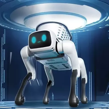 Smart Dog QF660-5 /Інтерактивний робот-собака, пульта, на акумуляторі / Собака робот на радіокеруванні