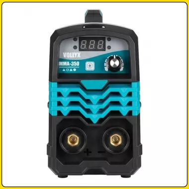 Сварочный аппарат инверторного типа с дисплеем и кейсом Volllyx MMA-350 220V