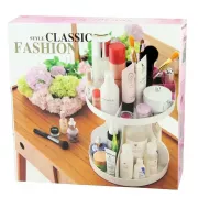 Круглый органайзер для косметики и украшений Style Classic Fashion