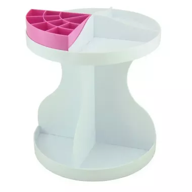 Круглый органайзер для косметики и украшений Style Classic Fashion