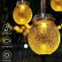 Декоративна кришталева скляна LED куля для тераси / Садовий ліхтар на сонячній батареї garden light jar Декоративна кришталева скляна LED куля для тераси / Садовий ліхтар на сонячній батареї garden light jar