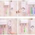Держатель-диспенсер для зубной пасты и щеток Toothbrush sterilizer автоматический
