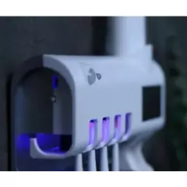 Держатель-диспенсер для зубной пасты и щеток Toothbrush sterilizer автоматический Держатель-диспенсер для зубной пасты и щеток Toothbrush sterilizer автоматический