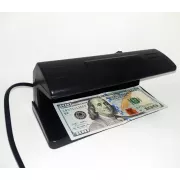 Детектор валют UKC настольный переносной ультрафиолетовый лампа для проверки денег от сети 220V Black