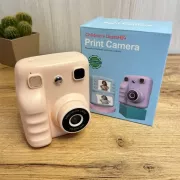 Детская фотокамера A29 Premium с функцией цветной и черно-белой печати + фронтальная камера