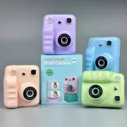 Детская фотокамера A29 Premium с функцией цветной и черно-белой печати + фронтальная камера