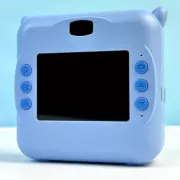 Детская фотокамера D2 с передней камерой, функцией печати, поддержкой карты памяти и MP3