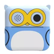 Детская фотокамера D2 с передней камерой, функцией печати, поддержкой карты памяти и MP3