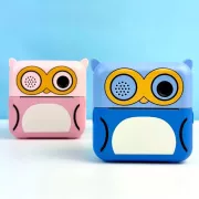 Детская фотокамера D2 с передней камерой, функцией печати, поддержкой карты памяти и MP3