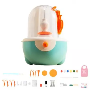 Детская игрушка для гончарного искусства / Электрическая игрушка для лепки глины своими руками /Развивающая гончарная игрушка