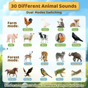 Детская интерактивная игрушка Горн со звуками животных Animal Caller Горн с имитацией 30 звуков животных