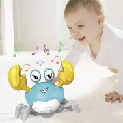 Детская интерактивная игрушка Танцующий краб со звуковыми и световыми эффектами