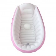 Детская Надувная ванночка с насосом Intime Baby Bath Tub Розовый